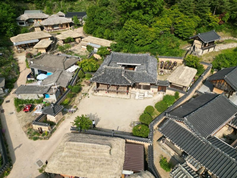 만죽재 고택 전경.(제공=국가유산청)