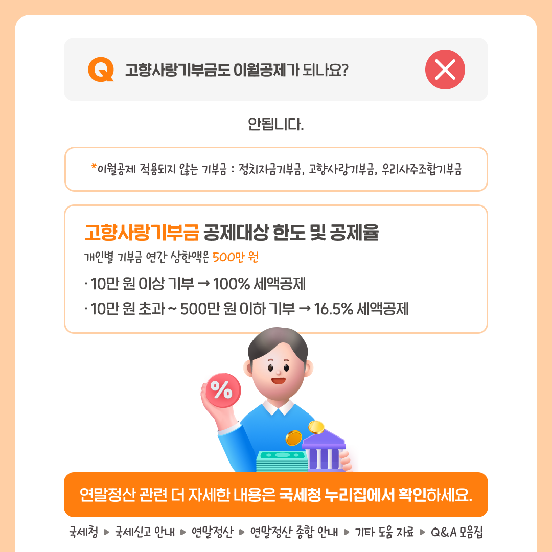 공제될까? 안 될까? 연말정산 Q&A