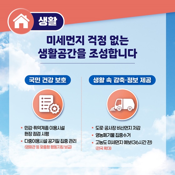 올 겨울, 다시 푸른 하늘 ‘제6차 미세먼지 계절관리제’