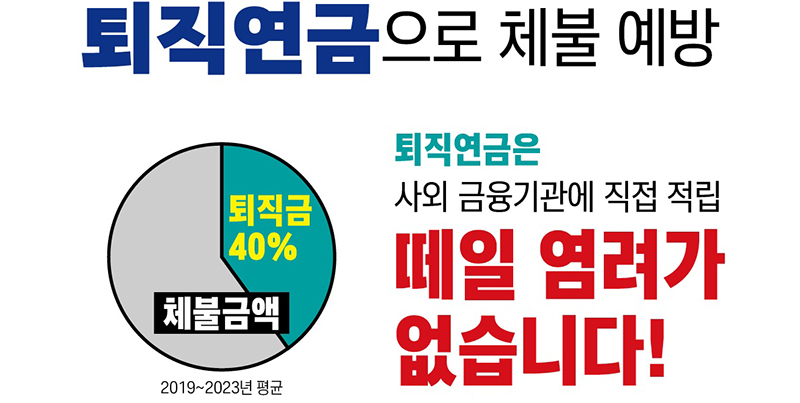 퇴직연금 단계적 의무화  (자세한 내용은 본문에 설명 있음)