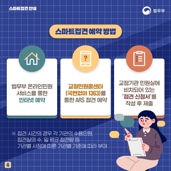 스마트폰·PC로 편리하게 교정시설 수용자와 접견