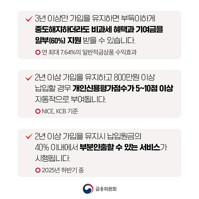 2025년 1월부터! 청년도약계좌 기여금 확대