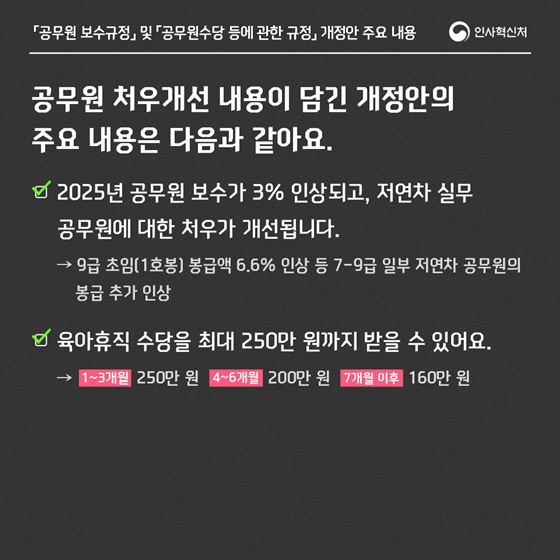 올해 공무원 보수 전년 대비 3% 인상