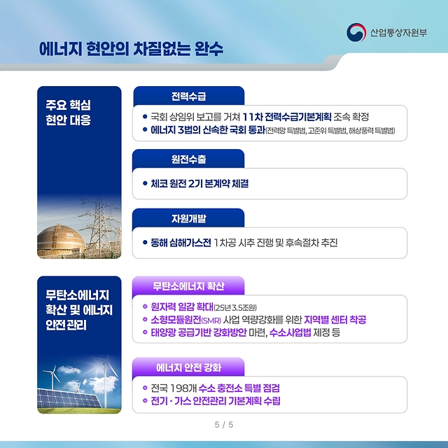 2025년 산업통상자원부 주요업무 추진계획