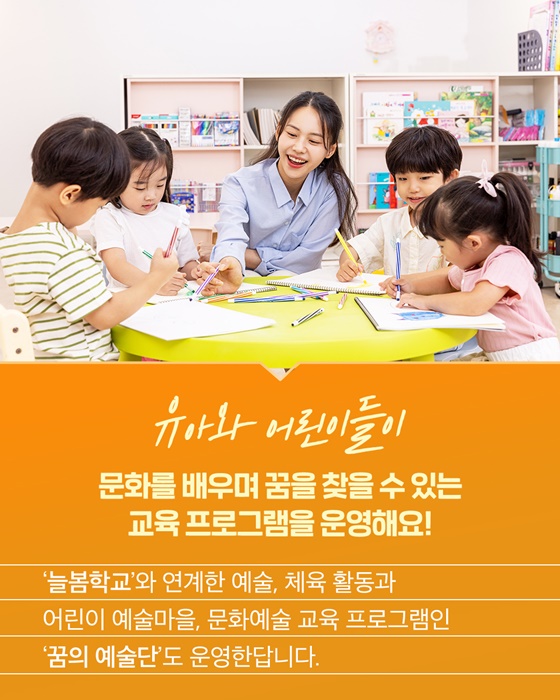 모든 국민이 일상에서 문화를 누릴 수 있도록