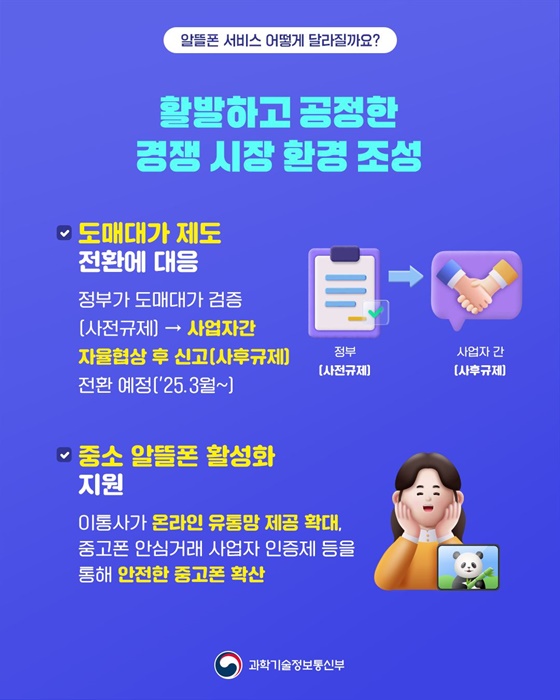 알뜰폰 서비스 어떻게 달라질까요?