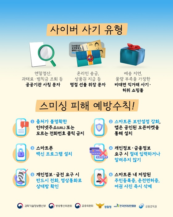 설 명절 사이버 사기 주의