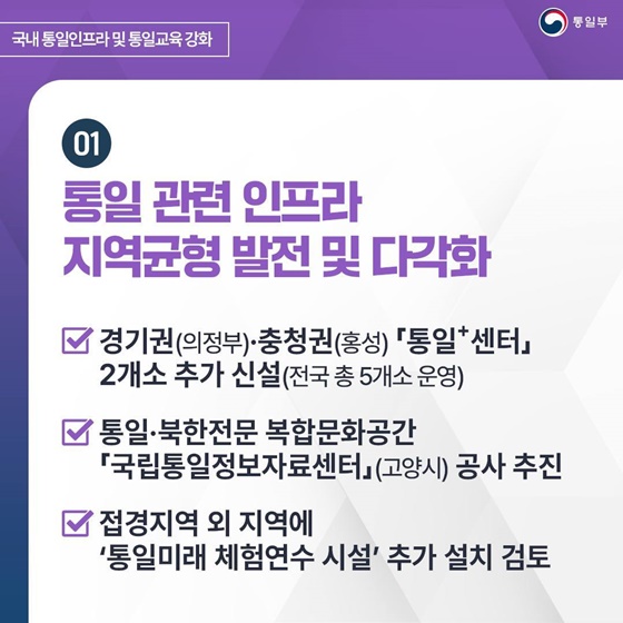 2025 통일부 업무계획 ④