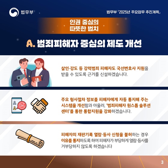 2025 법무부 업무계획 ③