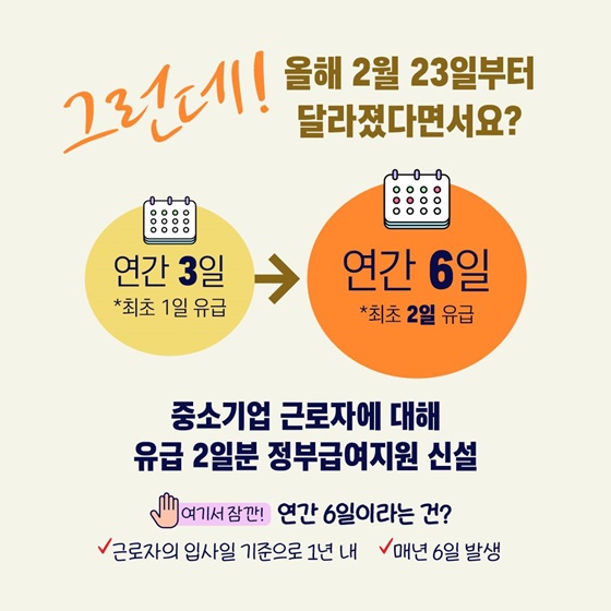 2025년부터 달라지는 난임치료휴가