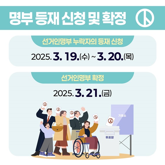 2025.4.2. 재·보궐선거 투표 안내