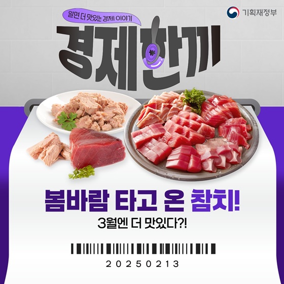 봄바람 타고 온 참치! 3월엔 더 맛있다?!