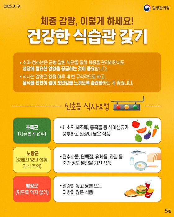 소아·청소년 비만, 이렇게 관리하세요!