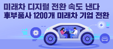 미래차 디지털 전환 속도 낸다 車부품사 1200개 미래차 기업 전환