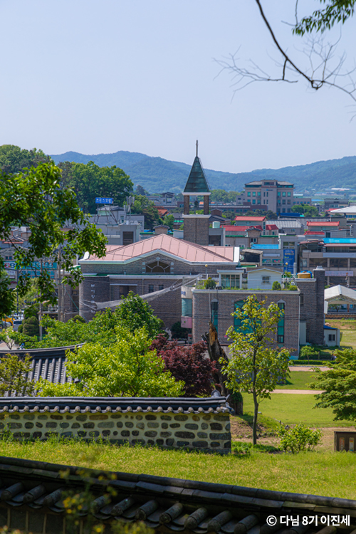 부소산성에서 본 시가지 ⓒ 다님 8기 이진세