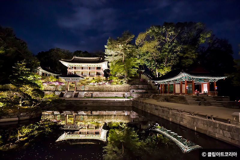 밤의 창덕궁 ⓒ 클립아트코리아